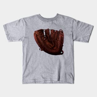 Vintage Sports,  Leather Baseball Glove Kids T-Shirt